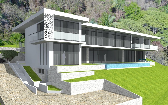 Oceanview property with a possible building  project of 10 apartments  for sale in Playa Carrillo - Gallery image 5