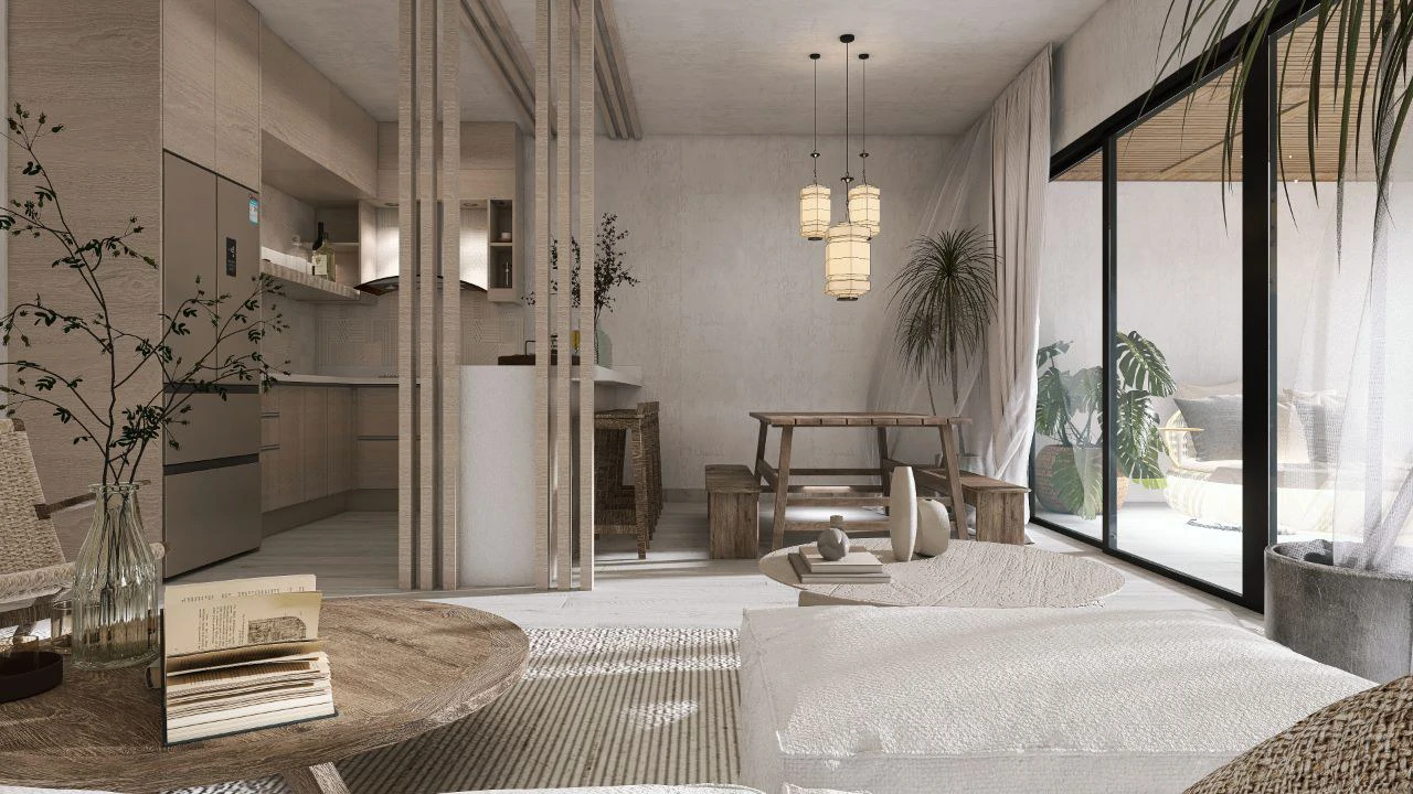 Townhouse B. FF10: Fabulous Pre-construction Townhouse with Pool in an Exclusive Community Near the Sea - Gallery image 10