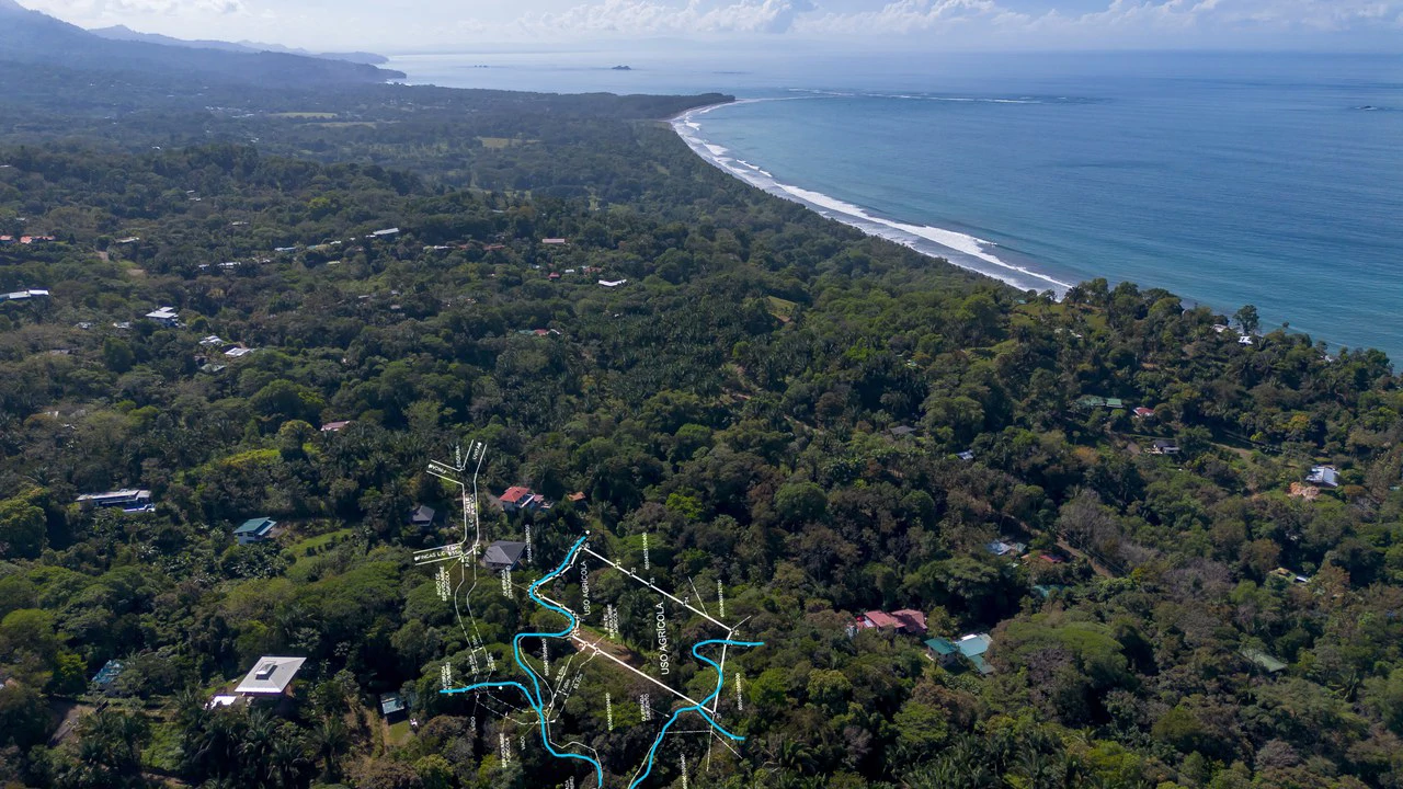 Surfers Paradise! Two Usable Lots for Building in Playa Hermosa Near Uvita!!: Mountain Home Construction Site For Sale in Playa Hermosa