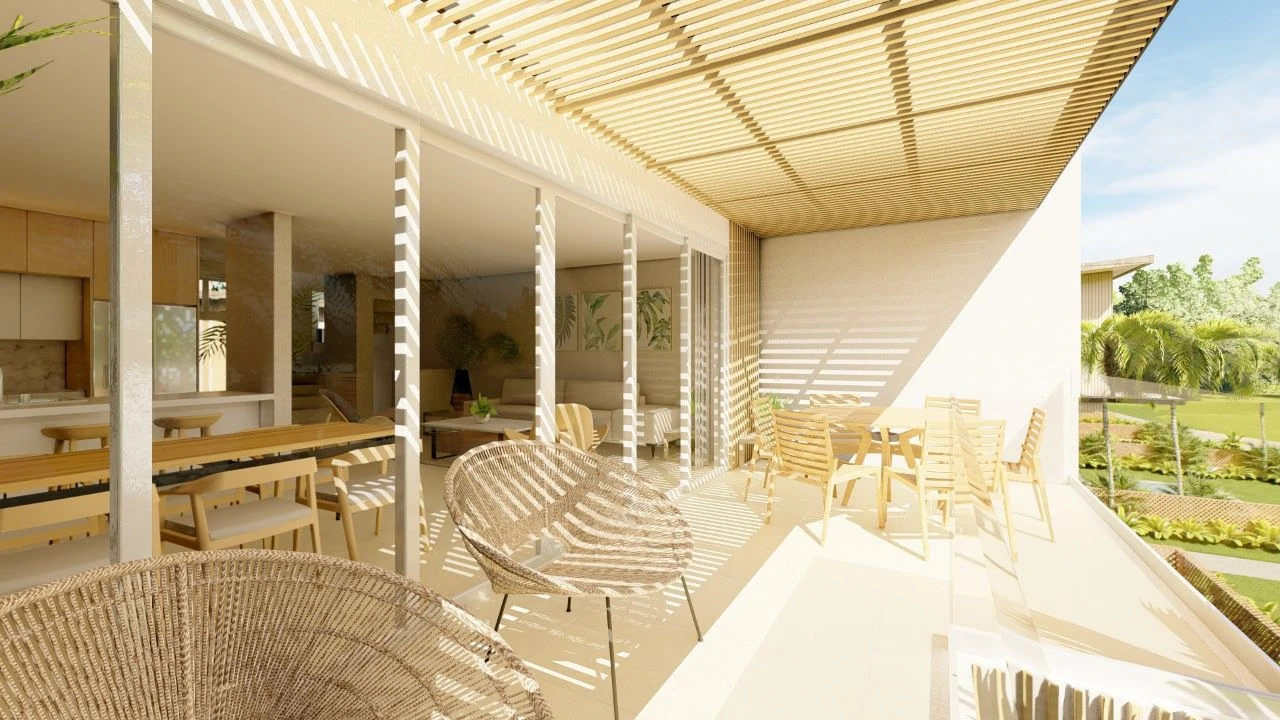 Townhouse B. FF17: Luxurious and spacious Pre-construction townhouse with pool - Within an exclusive community near the sea with a private lake! - Gallery image 6
