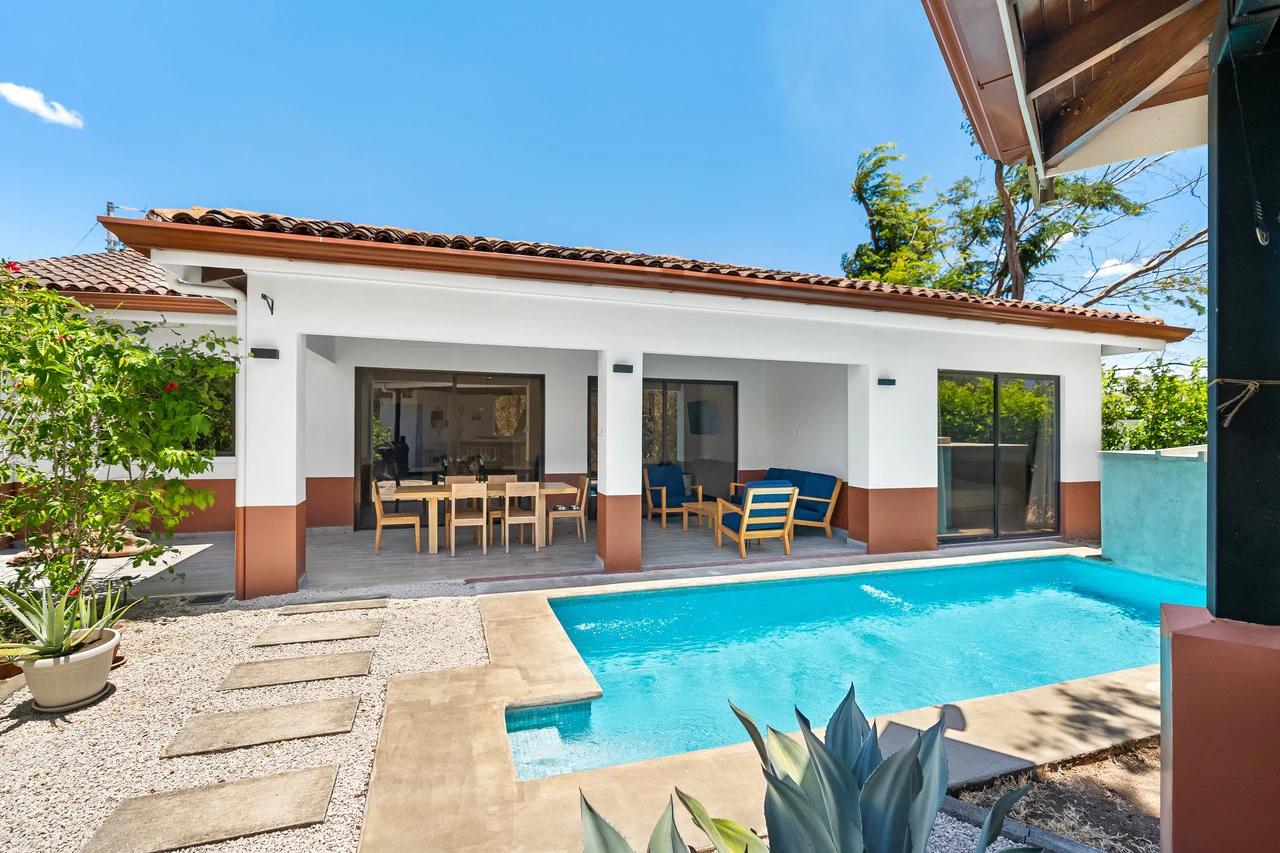 Modern-Style Home with Pool in Gated Community Near Tamarindo