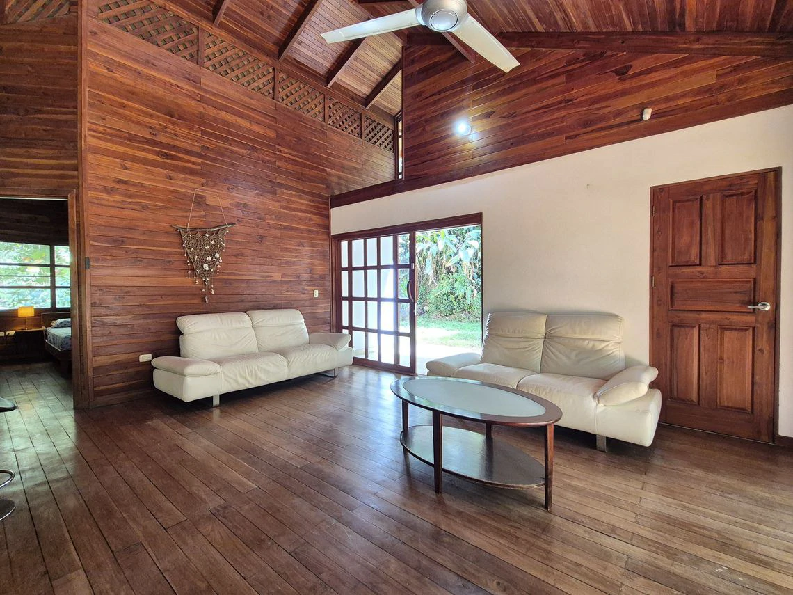 Casa Mango: Price Drop - Peaceful Teak Chalet-Style Home With Expansion Potential in a Lush Tropical Setting Near Samara - Gallery image 19