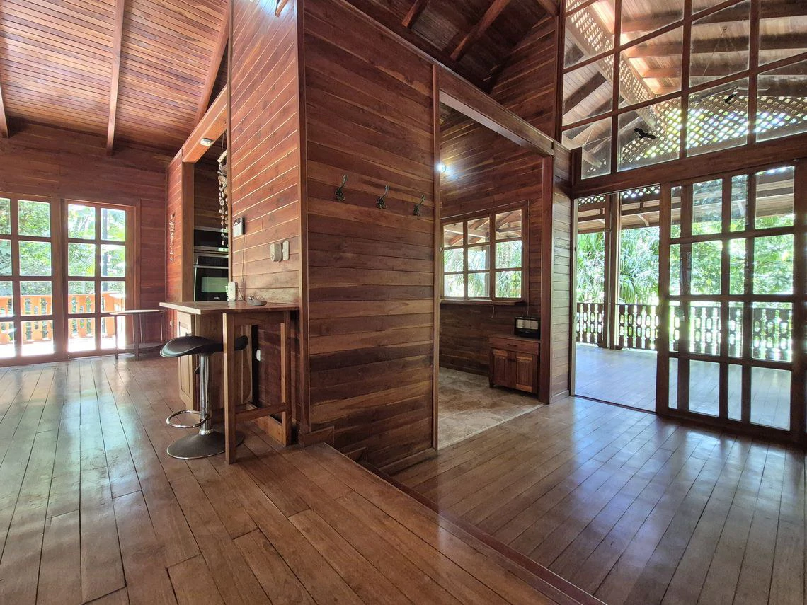 Casa Mango: Price Drop - Peaceful Teak Chalet-Style Home With Expansion Potential in a Lush Tropical Setting Near Samara - Gallery image 13