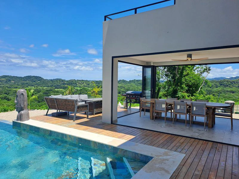 Villa Buena Vista y Lote Linda Vista: Exceptional 2.8-Acre Estate with Luxury 4-Bedroom Home, Panoramic Views, and Expansion Lot, Just Minutes from Samara - Gallery image 7