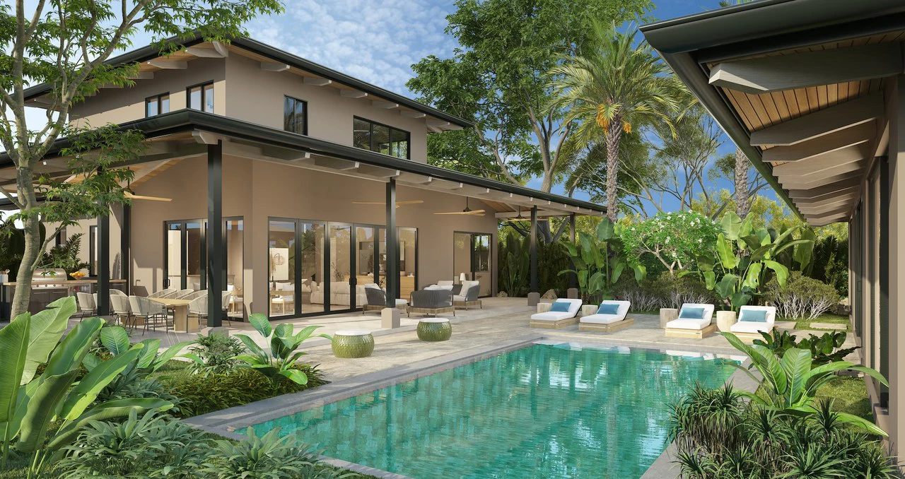 Casa Alba, PGE Lot B31: Elegant Coastal Living In Playa Grande Estates