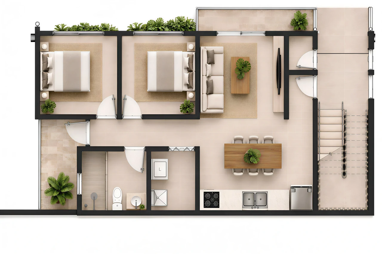 912 Flats: 6-Unit Boutique Building Near Playas del Coco, Guanacaste, Costa Rica - photo 11