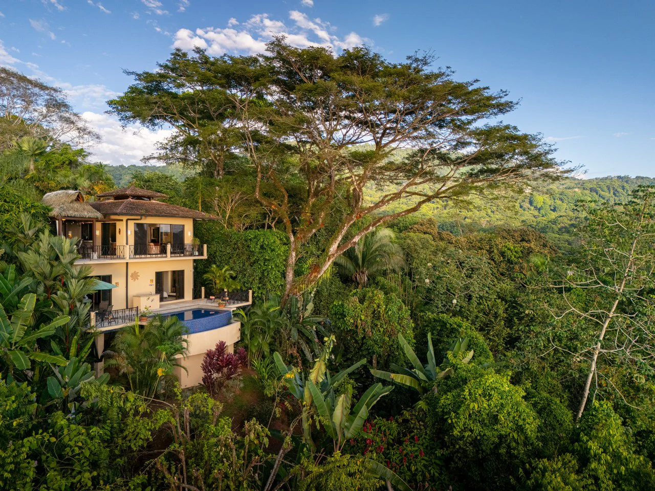 Canto Del Mar, Villa 3, Front Ridge Full Sunset Ocean and Jungle Views!: Mountain Villa For Sale in Dominicalito - Gallery image 8