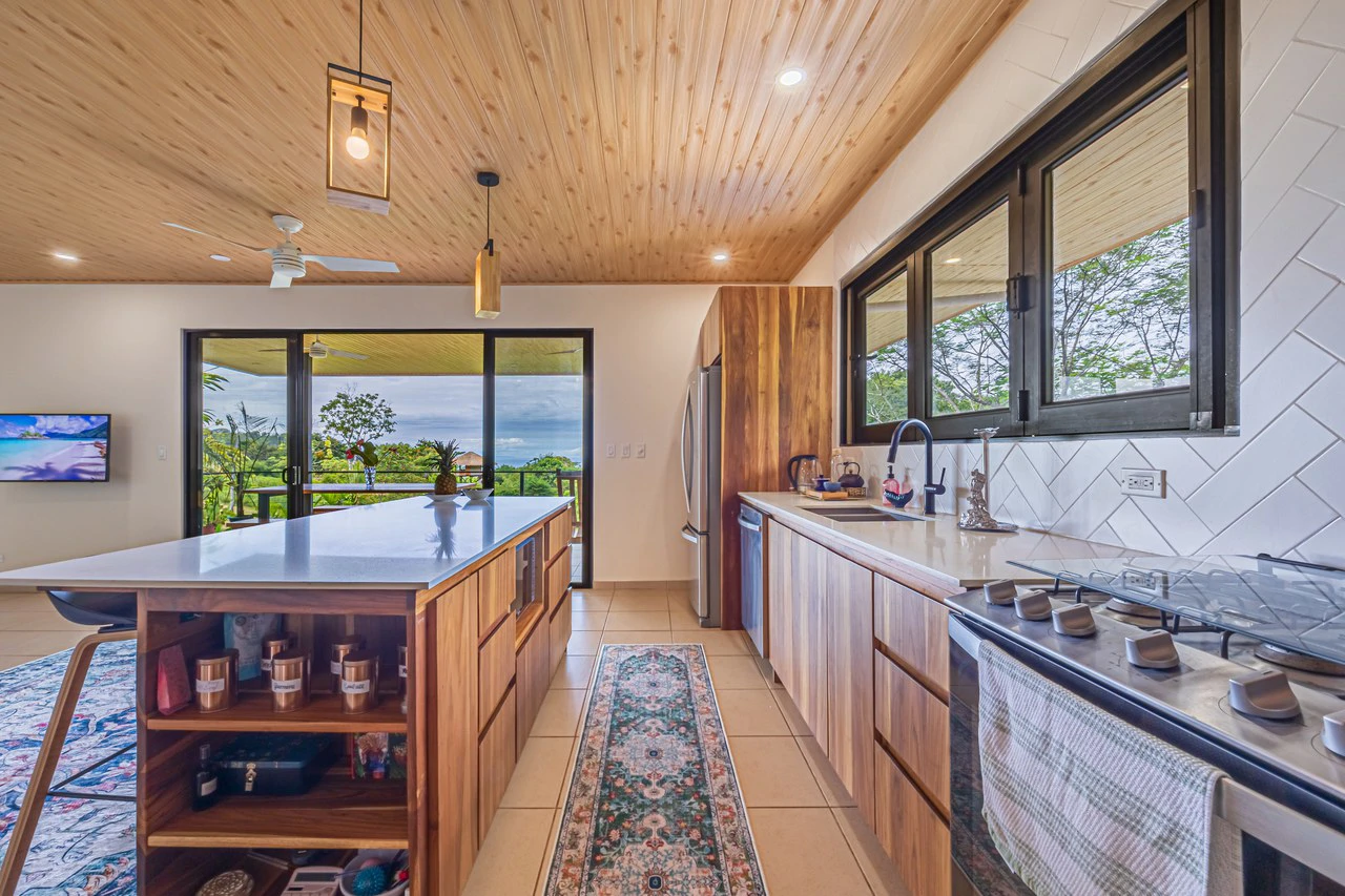 Ocean View Home with Cano Island And Whale Tail Views | San Josecito: Mountain House For Sale in Ojochal - Gallery image 26