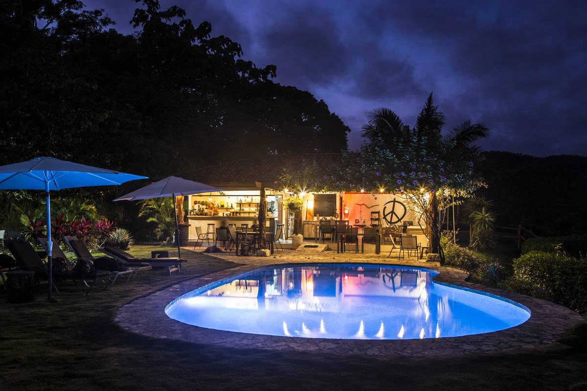 Peaceful Retreat Hotel & Restaurant: Unique Boutique Hotel with Restaurant & Bar - Panoramic Ocean and Mountains Views near Playa Carrillo - Gallery image 12