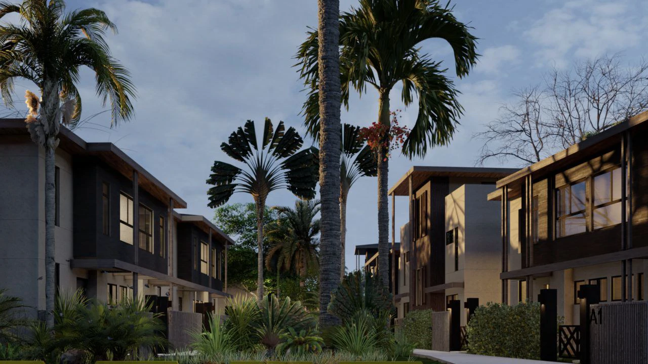 Townhouse B. FF10: Fabulous Pre-construction Townhouse with Pool in an Exclusive Community Near the Sea - Gallery image 7