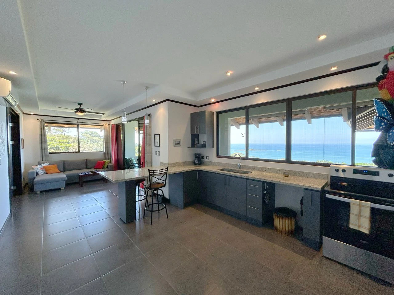 Marisol 1 Bedroom Condo with Million Dollar Ocean Views!!: Mountain Property For Sale in Dominicalito - Gallery image 4