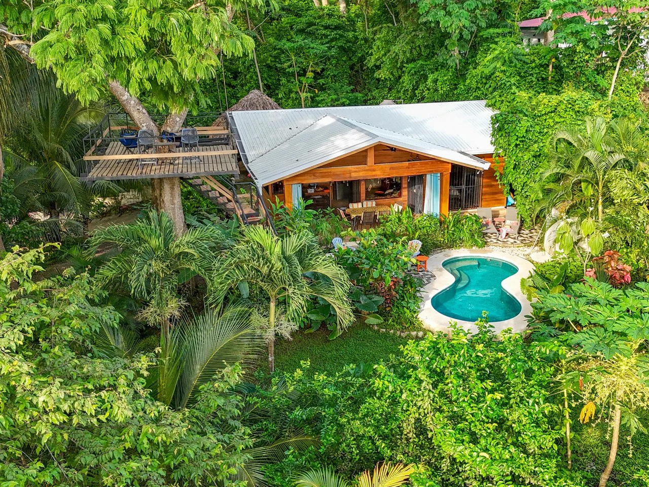 Casa Arboles - 2BR Successful Airbnb Home: Countryside House For Sale in Playa Samara
