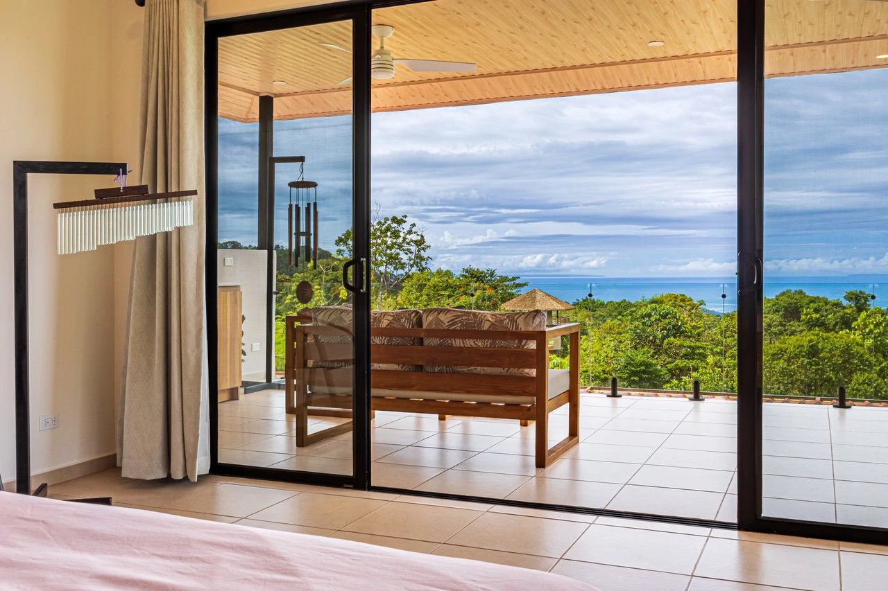 Ocean View Home with Cano Island And Whale Tail Views | San Josecito: Mountain House For Sale in Ojochal - Gallery image 15