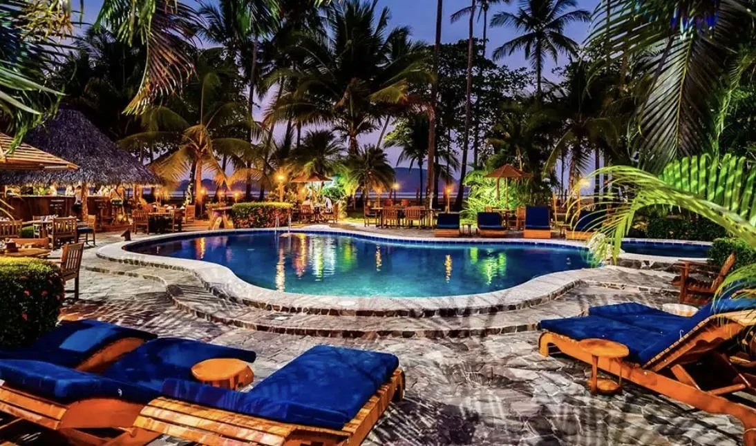 Tambor Tropical Hotel: $4,600,000 USD. PLAYA TAMBOR'S FAMOUS HOTEL AND RESTAURANT BAR. TAMBOR TROPICAL HOTEL