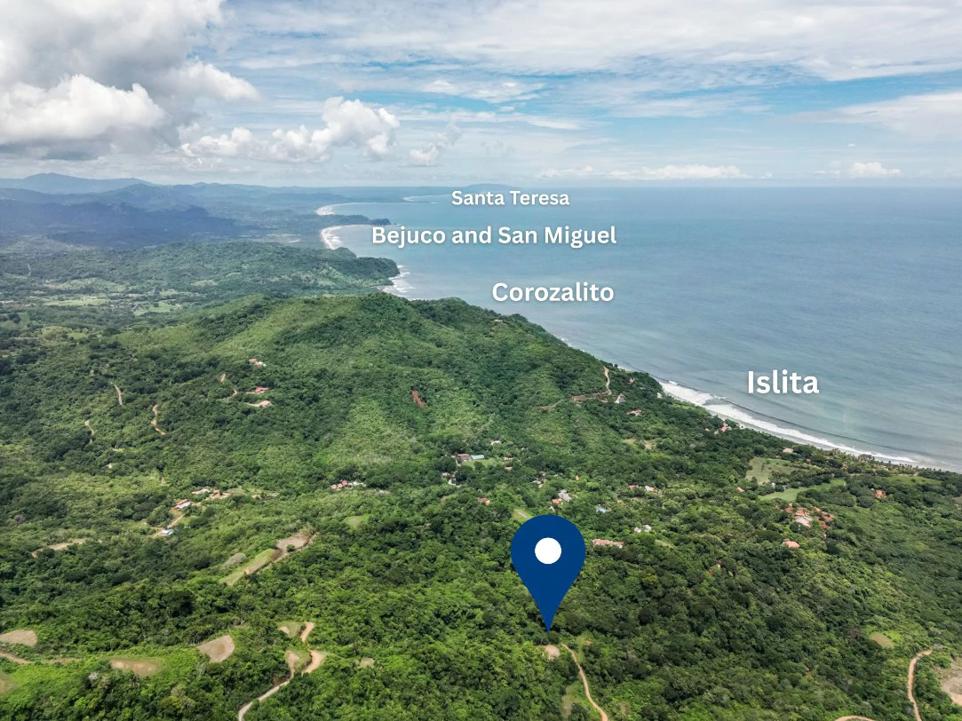 Lote Vista Lapa - 2.1 Acre Ocean View Lot: Countryside Home Construction Site For Sale in Playa Samara - Gallery image 3