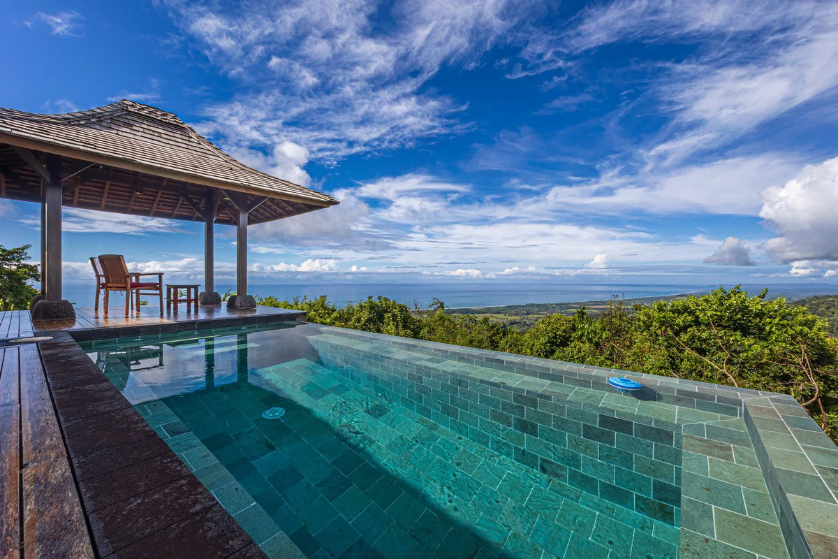 1.37 ACRES – 2 Bedroom Bali Style Home With Pool And THE BEST Ocean View!!!!! - Gallery image 8
