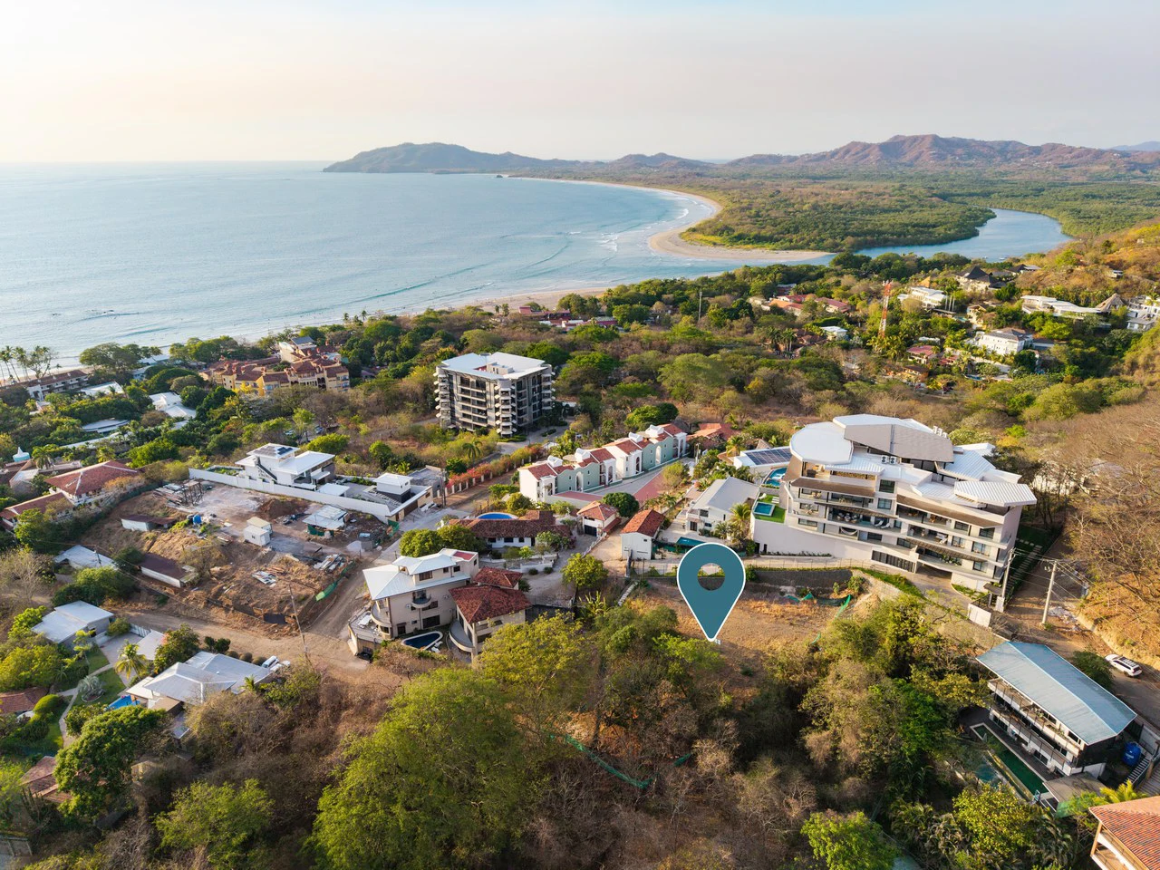 Villa Terraza Lot: Ocean View Opportunity in Tamarindo with Water and Power Already in Place