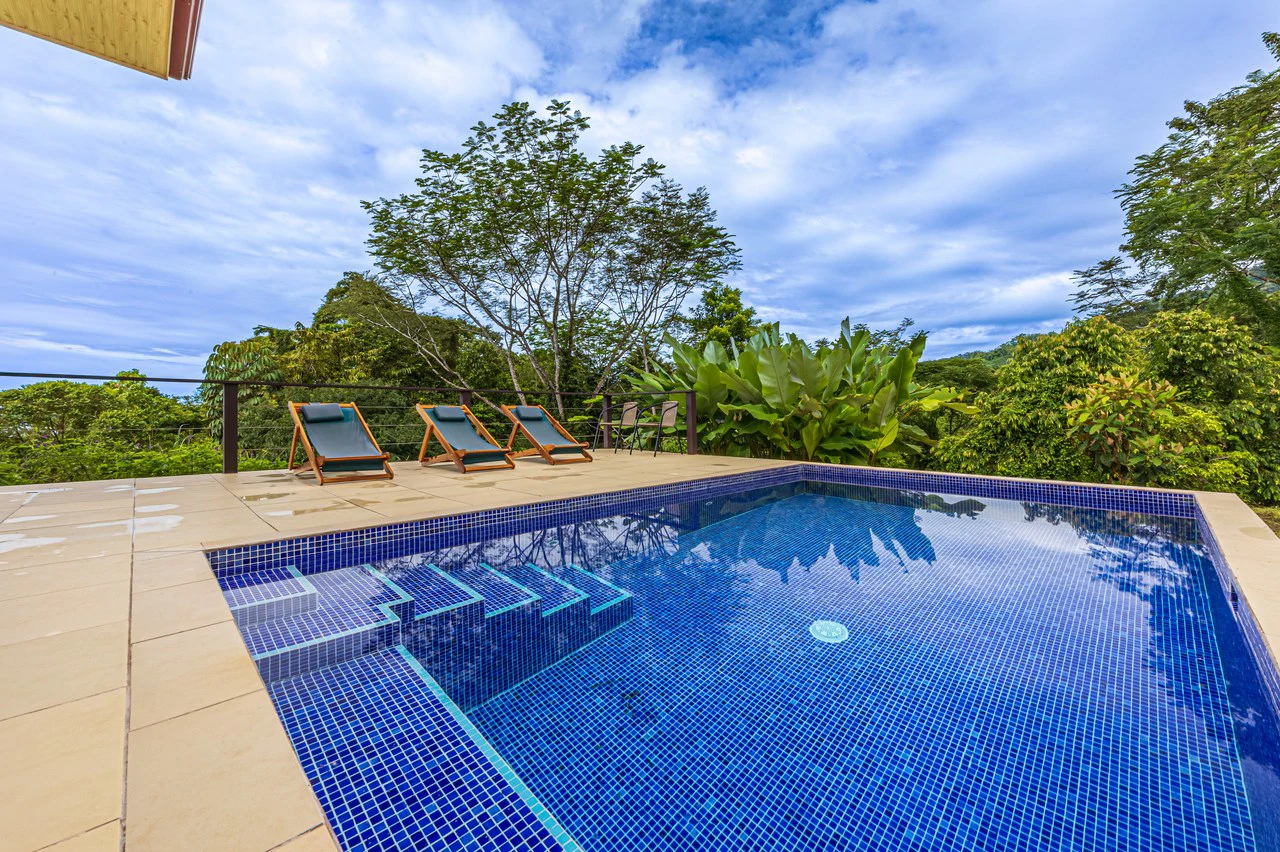 Ocean View Home with Cano Island And Whale Tail Views | San Josecito: Mountain House For Sale in Ojochal - Gallery image 5