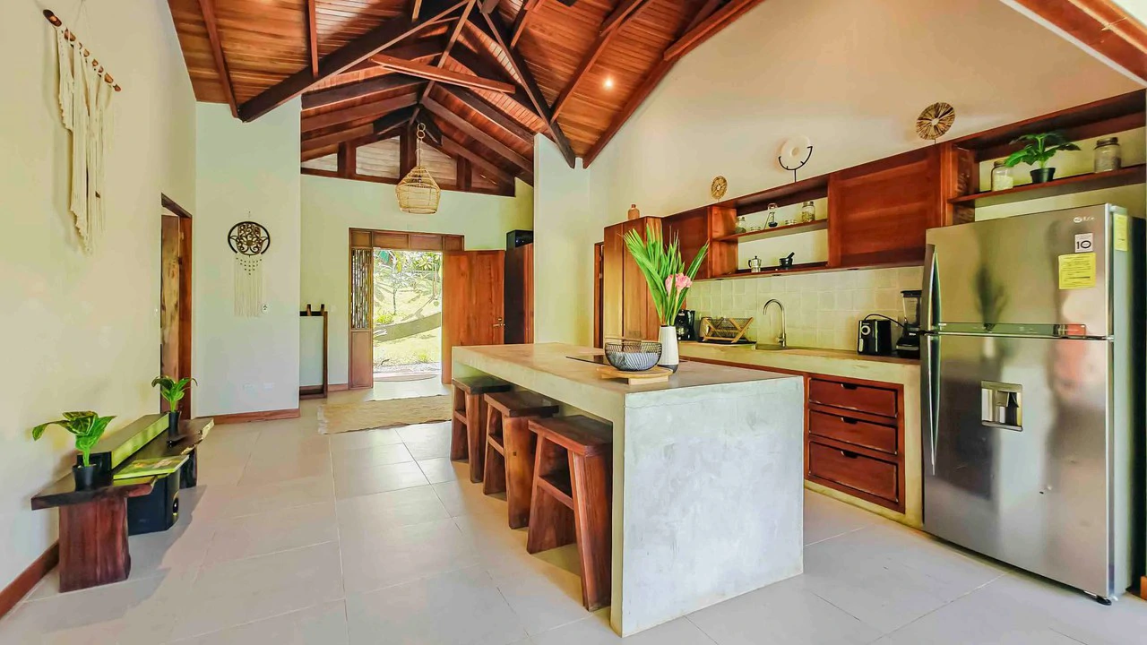 ID 498 - 3 Bd/3Ba w/Pool on 21,000m2 Lot, Punta Uva: Hilltop Estate with Expansive Outdoor Living, Infinity Pool, and Solar Power on 2.1 Hectares of Titled Land - Gallery image 7