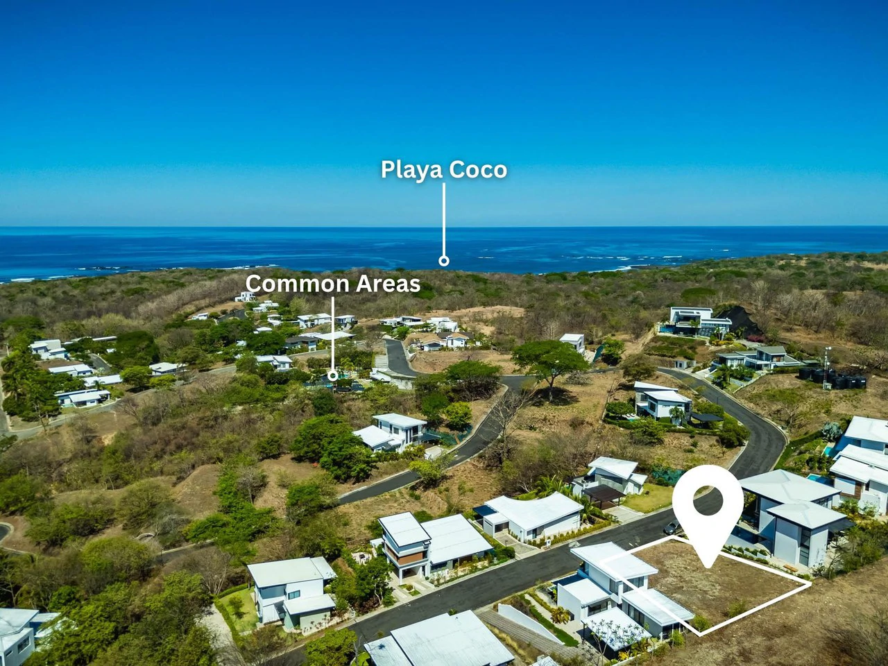 Lomas del Sol #37: Ocean View Lot in Gated Community Near Surf - Gallery image 4