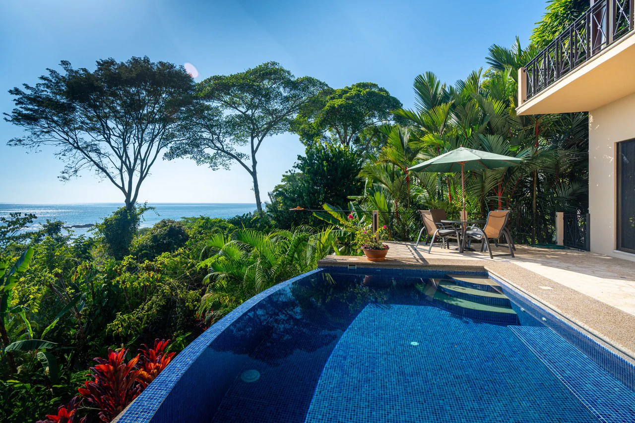 Canto Del Mar, Villa 3, Front Ridge Full Sunset Ocean and Jungle Views!: Mountain Villa For Sale in Dominicalito - Gallery image 26