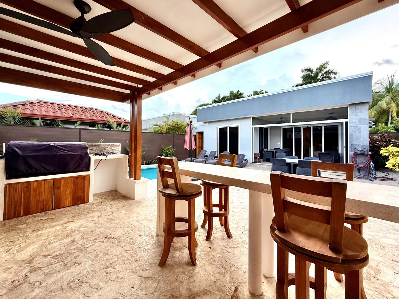 Brisas 37: Nature View, Corner Home  with Private Pool  for Sale in Los Delfines,  Tambor, Costa Rica - photo 10