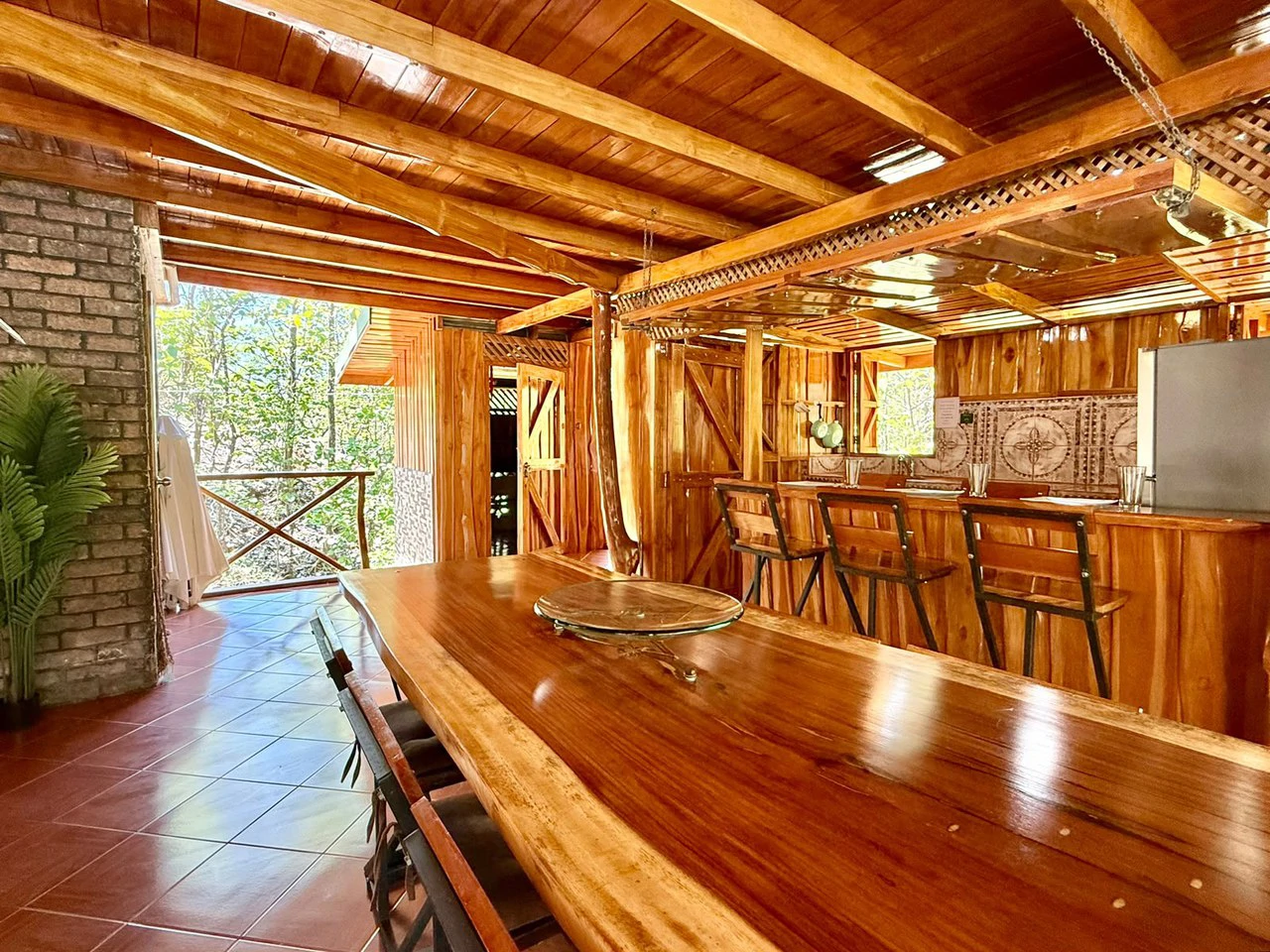 Cobano Jungle Lodge: Santa Fe de Cobano, Costa Rica  Tropical Home with Guest House,  Airbnb Potential & Jungle Privacy ONLY $249,000 USD! - Gallery image 13