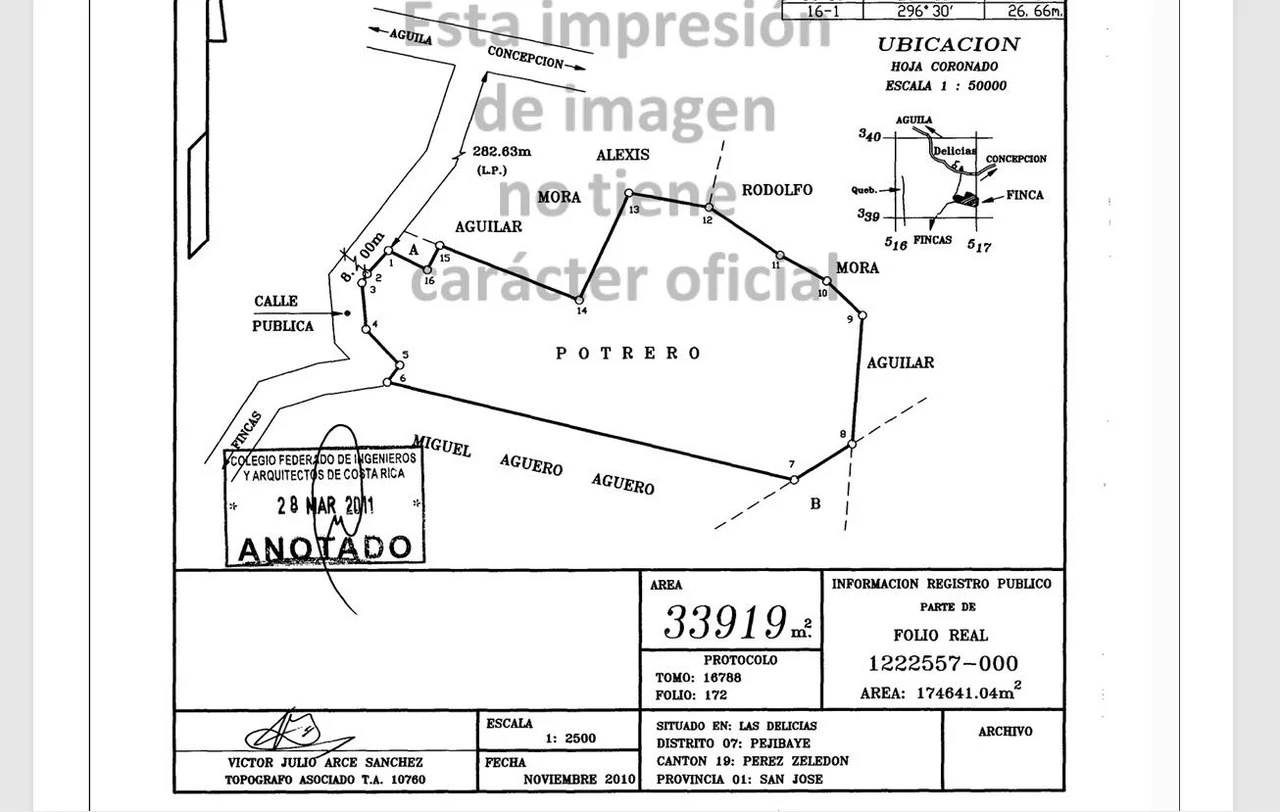 Spacious Lot For Sale In The Heart Of Pejibaye — Private Spring & Mountain Views - Gallery image 2