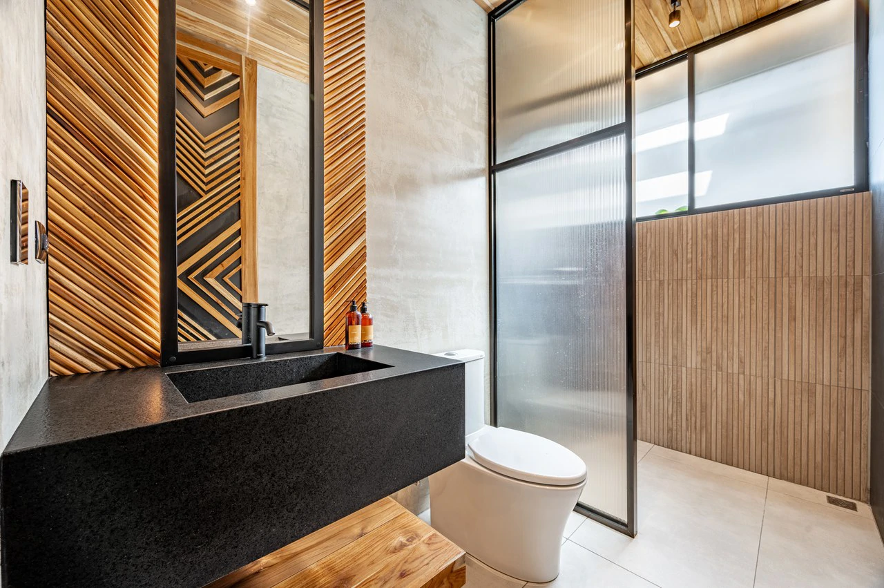 Casa Uchuva: Architectural Harmony of Wood, Stone, and Light - Gallery image 43