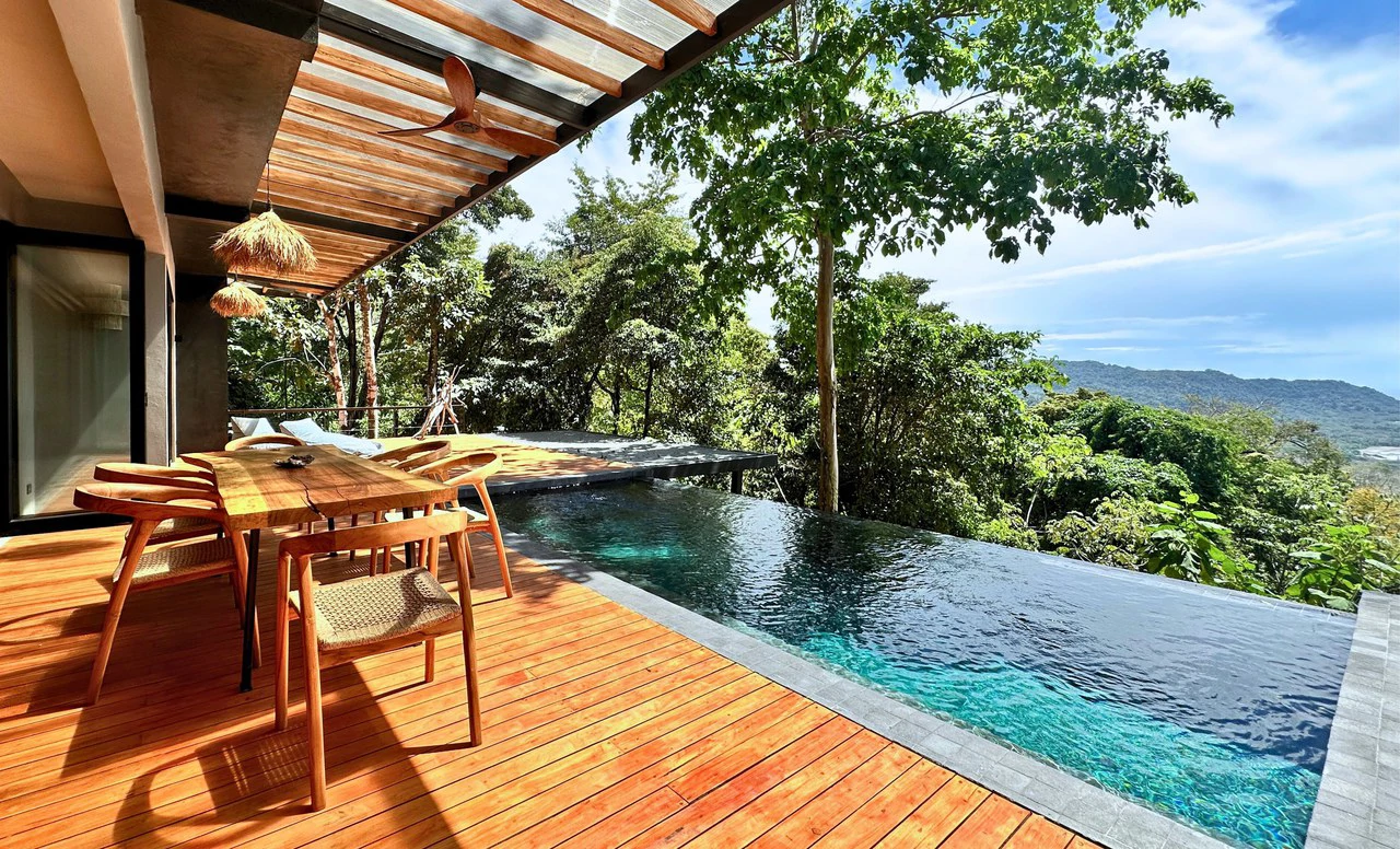 Private Hilltop Villa with Breathtaking Ocean Views in Santa Teresa: Modern Ocean View Villa with Guest house Bali-Inspired Design | Santa Teresa | $1.98M - Gallery image 3