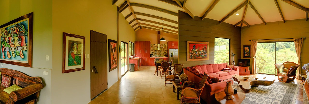 Hidden Paradise in Monteverde. Sierra Verde SV0125: 5 Hectares with Spectacular Views, a Beautiful and Cozy Main House and Caretaker’s Home Just 10 Minutes from Monteverde - Gallery image 21