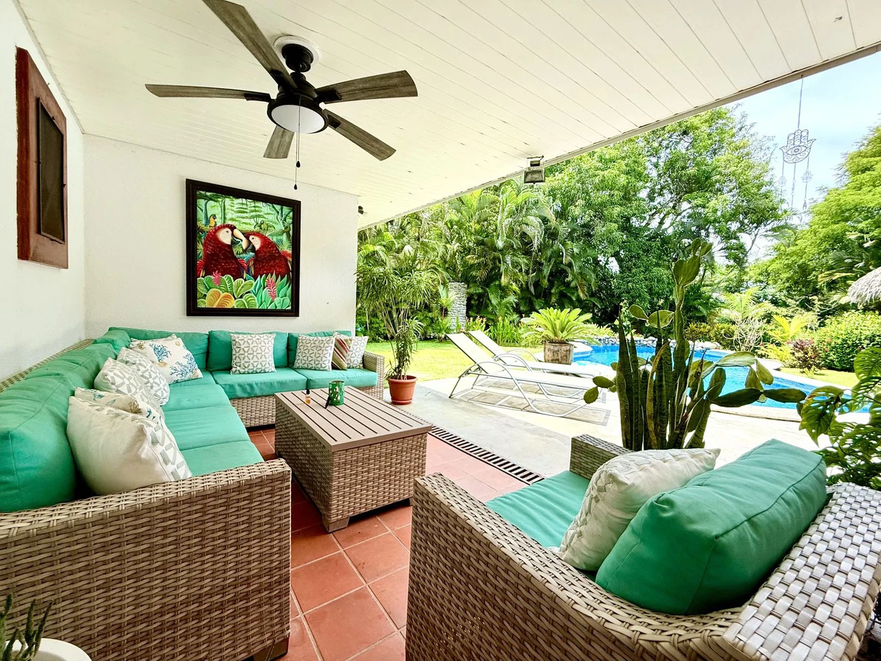 Tropical Villa 519: $629,950 USD Gated Los Delfines Golf & Country Club Beachfront Village. 5 min walk to Swimming beach in Bahia Ballena on the Southern Nicoya Penisula - Gallery image 24