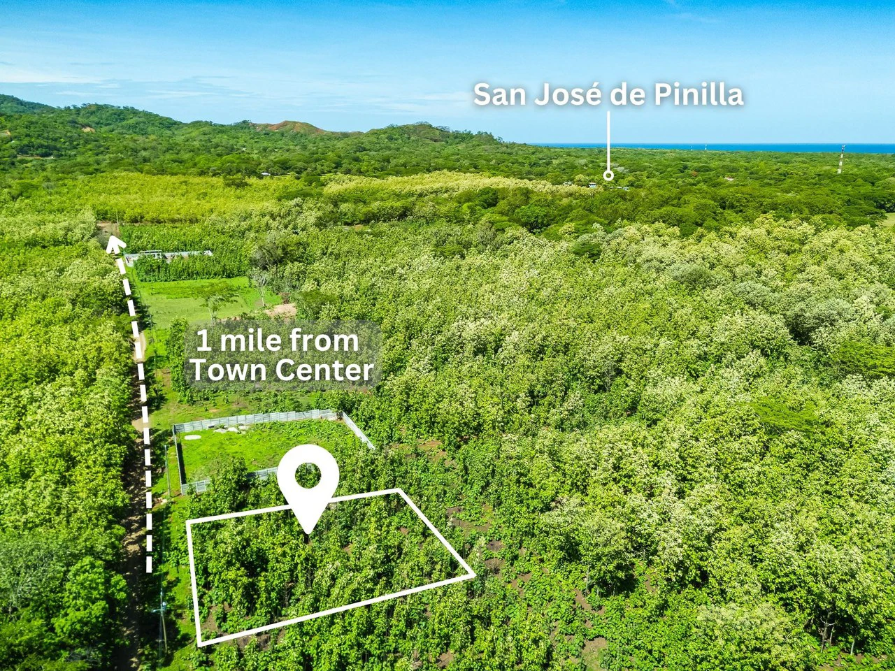 San Jose de Pinilla Lot: Affordable Mixed Use Lot Between Tamarindo & Avellanas - Gallery image 11