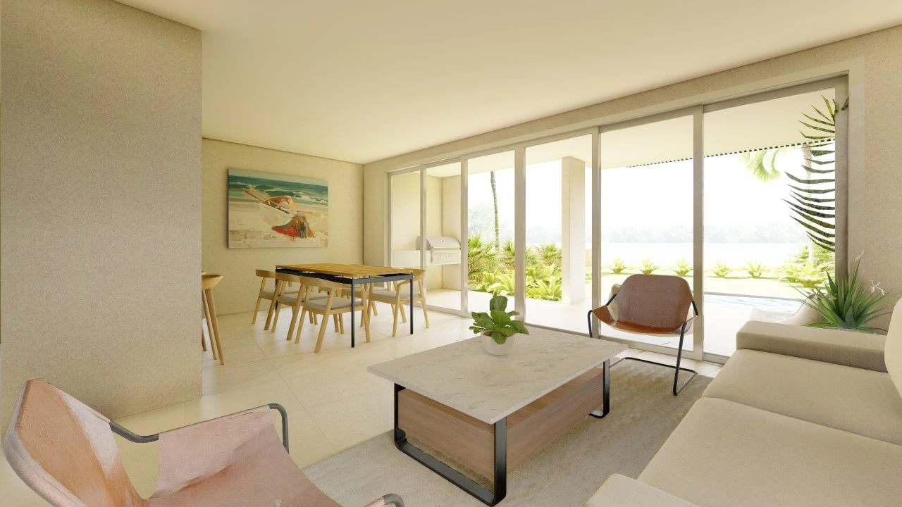 Townhouse B. FF17: Luxurious and spacious Pre-construction townhouse with pool - Within an exclusive community near the sea with a private lake! - Gallery image 4