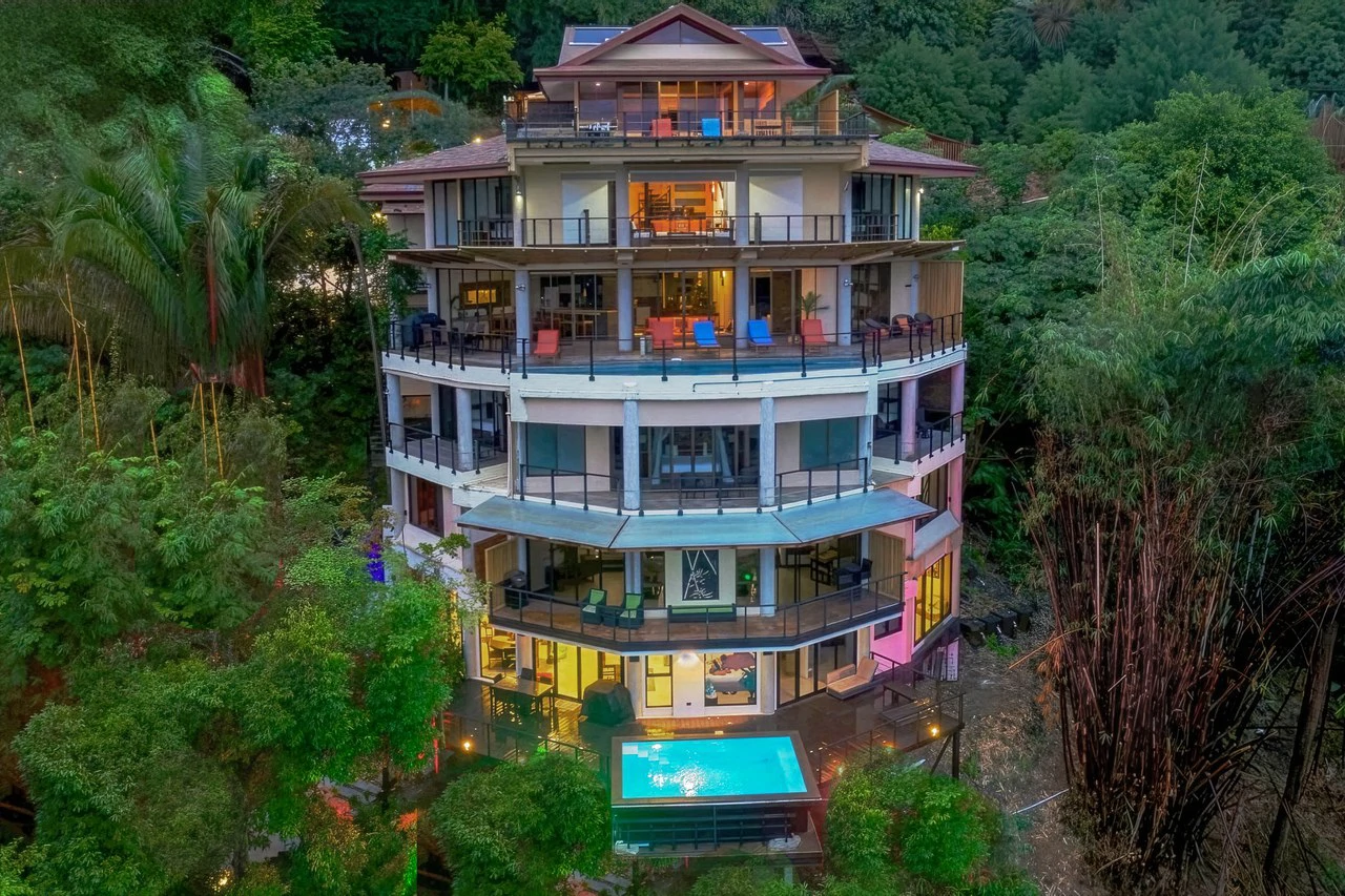 Villa Perezoso - 4 homes combined into 1: Mountain House For Sale in Manuel Antonio