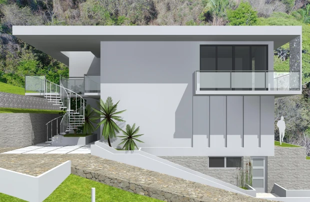 Oceanview property with a possible building  project of 10 apartments  for sale in Playa Carrillo - Gallery image 2