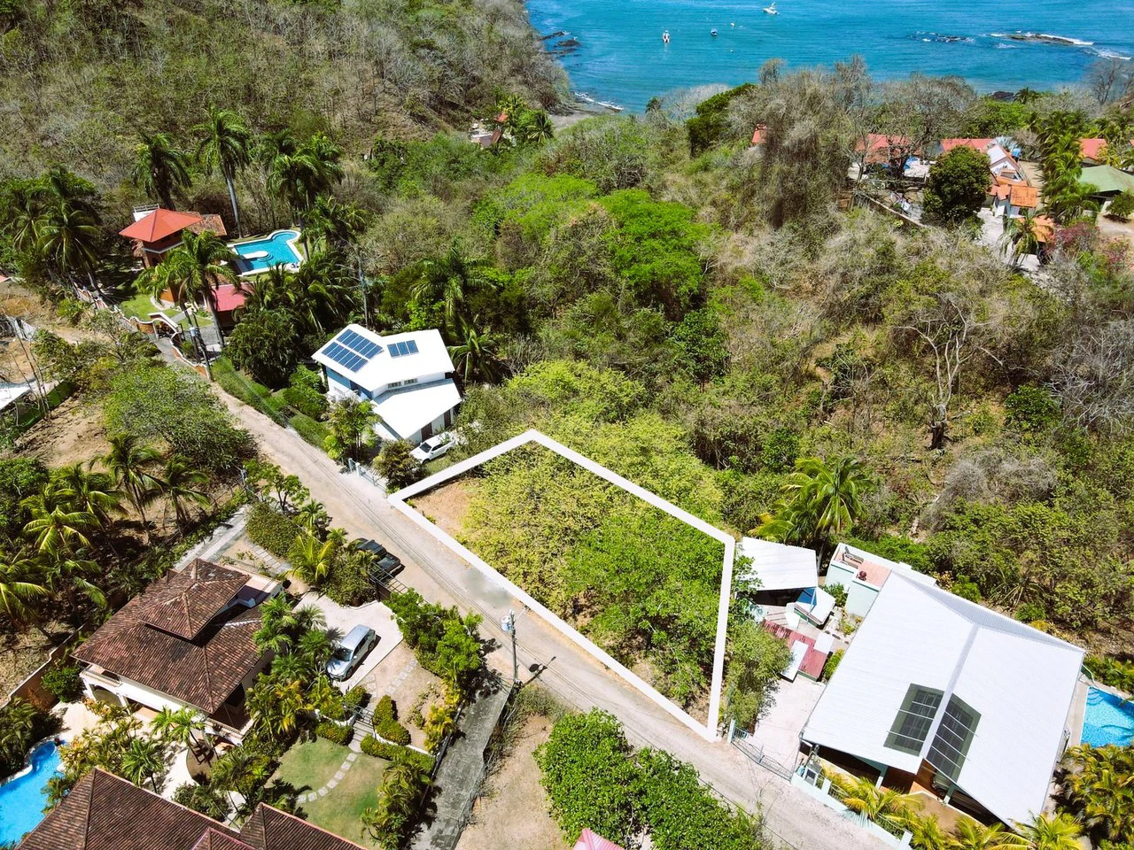 Playa Carrillo Lot: 200 meters to Playa Carrillo