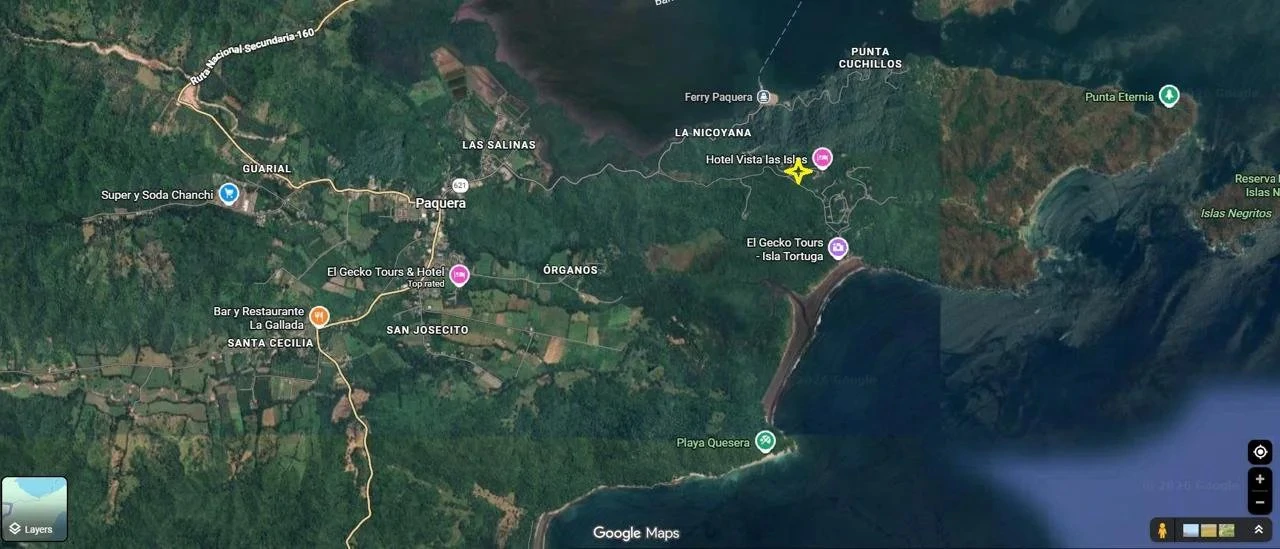 EXCEPTIONAL 5,608 m² (1.39-acre) property: 1.39-Acre Ocean View Property,  Near Paquera & Isla Tortuga - Gallery image 3