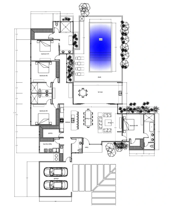 House Deluxe #49: Luxurious house for sale with a private pool near the sea in Reserva Conchal. - Gallery image 2