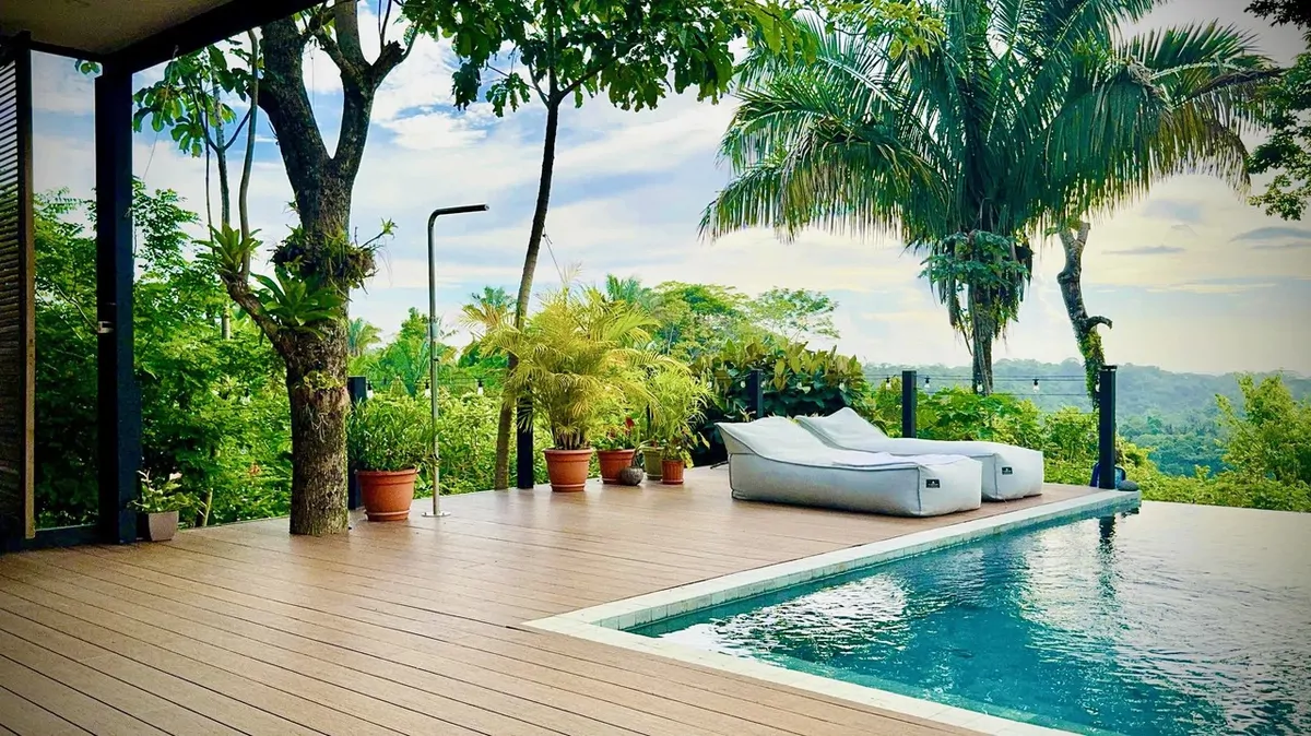 Casa Lilith: $1.39 Million - Luxury Jungle Estate with Guest House in The Ark Community, Santa Teresa Costa Rica