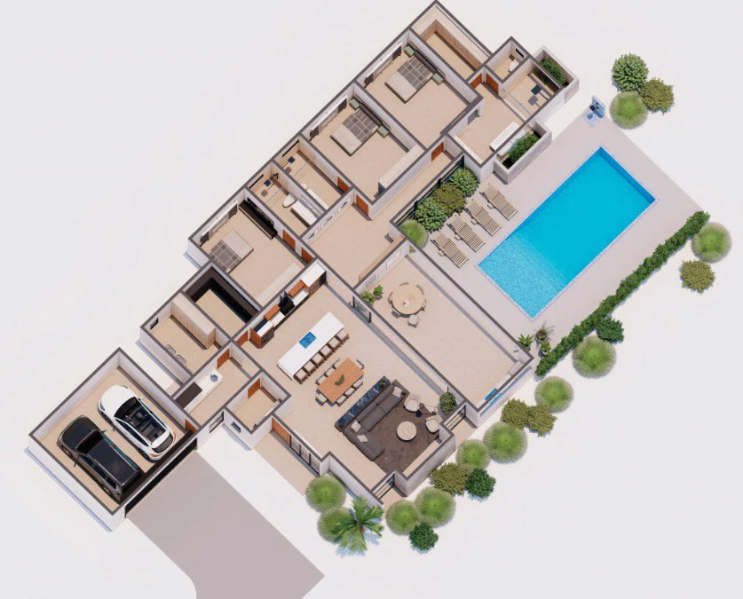 House Deluxe #55: Luxury house for sale with private pool in Reserva Conchal - Gallery image 3