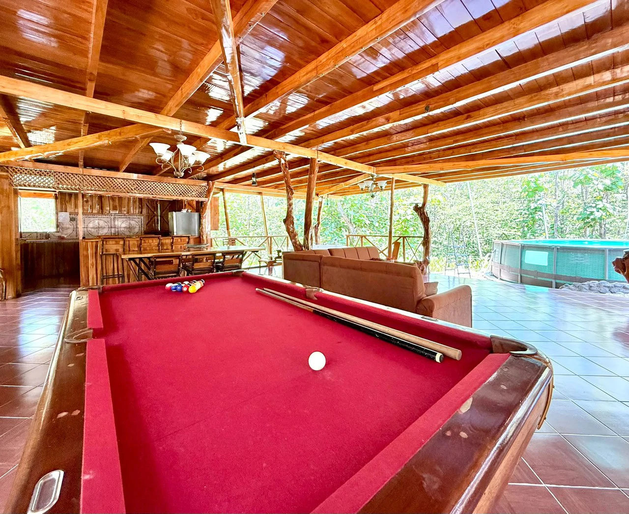 Cobano Jungle Lodge: Santa Fe de Cobano, Costa Rica  Tropical Home with Guest House,  Airbnb Potential & Jungle Privacy ONLY $249,000 USD! - Gallery image 8