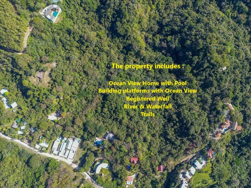 FINCA GABRIELA: Exceptional Opportunity- 9 Hectares (22.5 Acres) of Development Potential with Ocean View Home – Just 3 Minutes from Samara - Gallery image 2