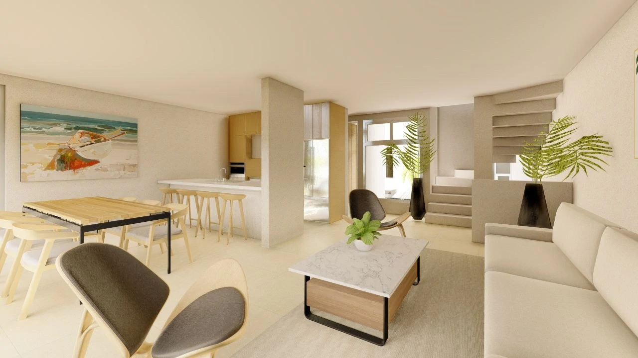 Townhouse B. FF17: Luxurious and spacious Pre-construction townhouse with pool - Within an exclusive community near the sea with a private lake! - Gallery image 3