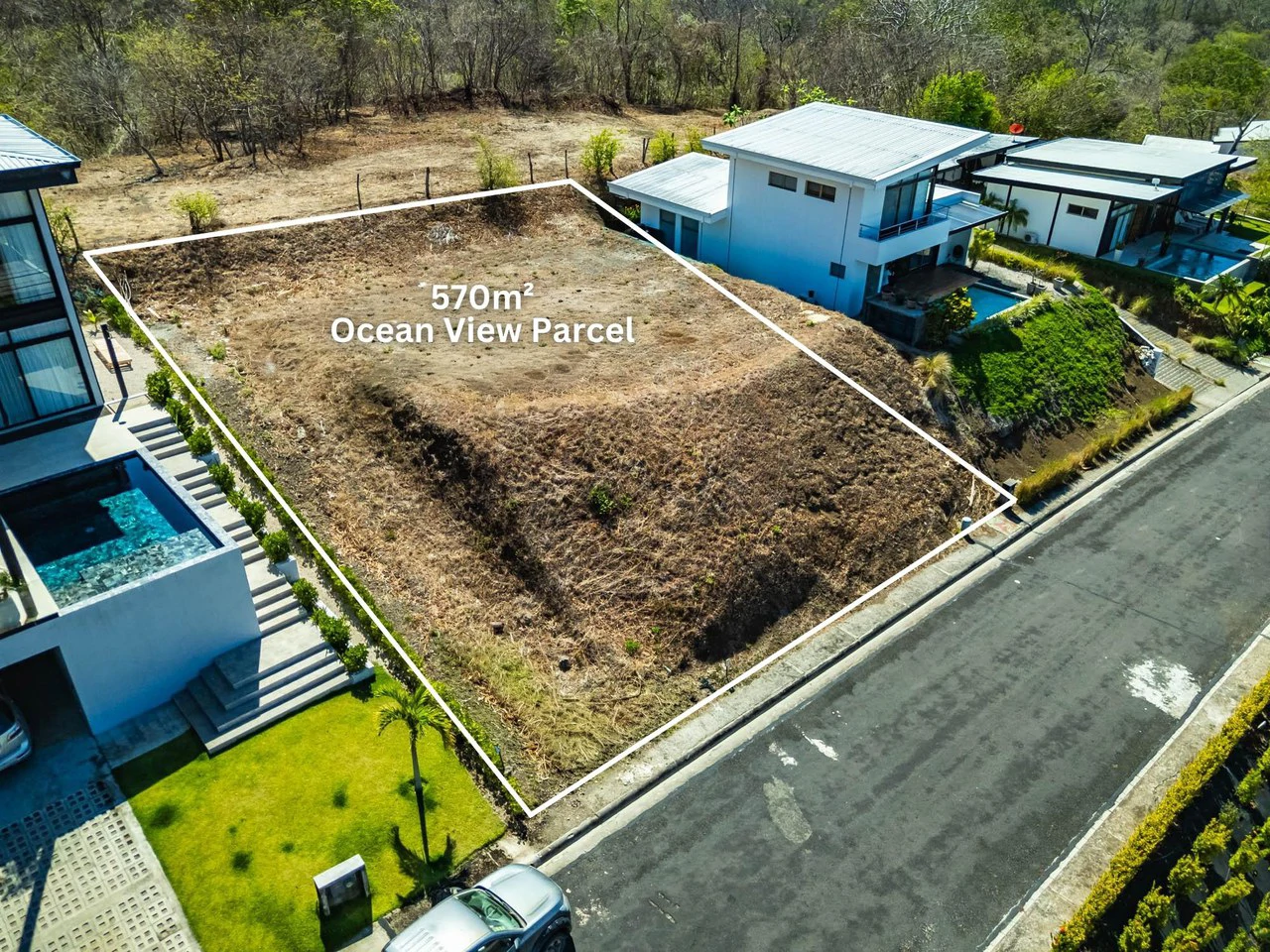 Lomas del Sol #37: Ocean View Lot in Gated Community Near Surf - Gallery image 2
