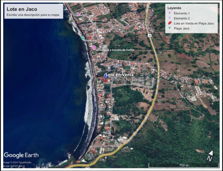 Beautiful Lot a few meters from the beach Property for Sale: 1,103 m² Lot in Playa Jaco, Costa Rica - Gallery image 8