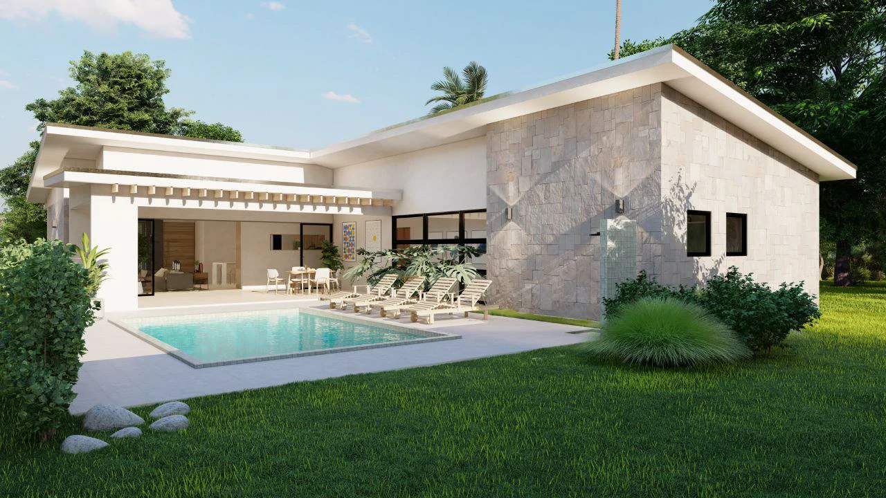 House Standard #47: Modern house for sale with private pool in Reserva Conchal - Gallery image 9