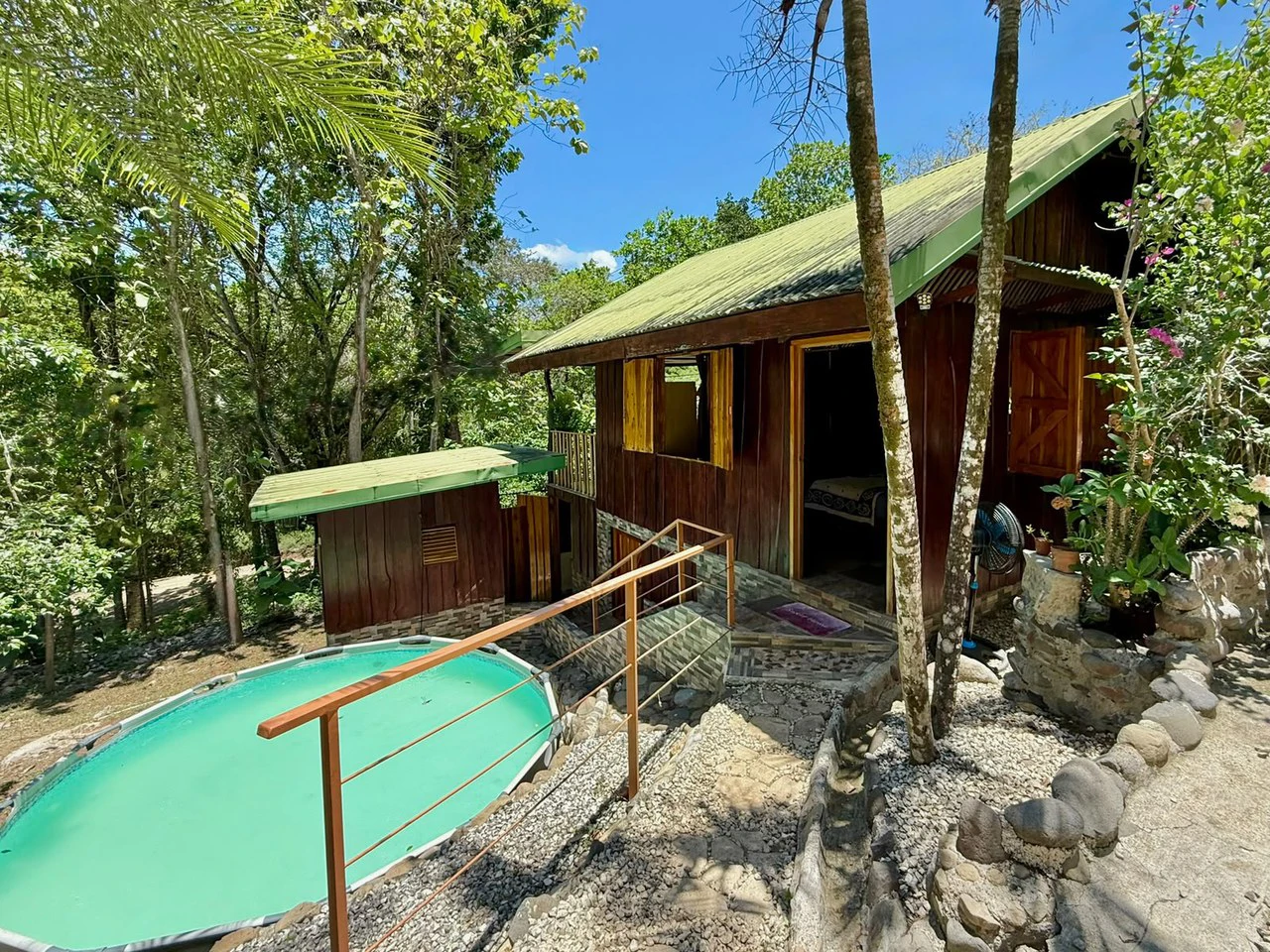 Cobano Jungle Lodge: Santa Fe de Cobano, Costa Rica  Tropical Home with Guest House,  Airbnb Potential & Jungle Privacy ONLY $249,000 USD! - Gallery image 7