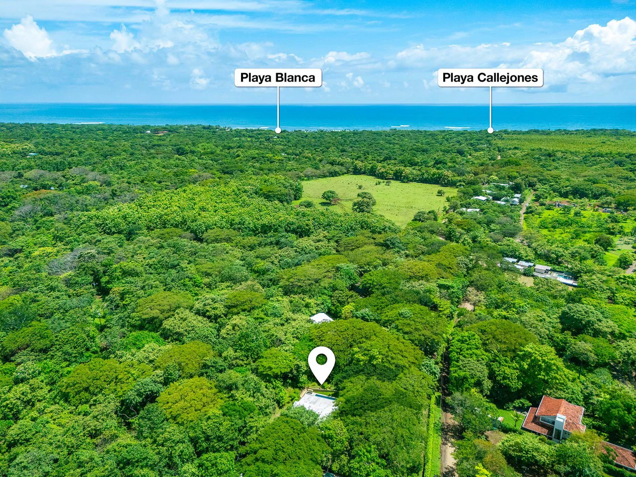 Campo de Sueños: Fresh 3BR Beach Home & Pool on 3/4 Acre - Gallery image 2