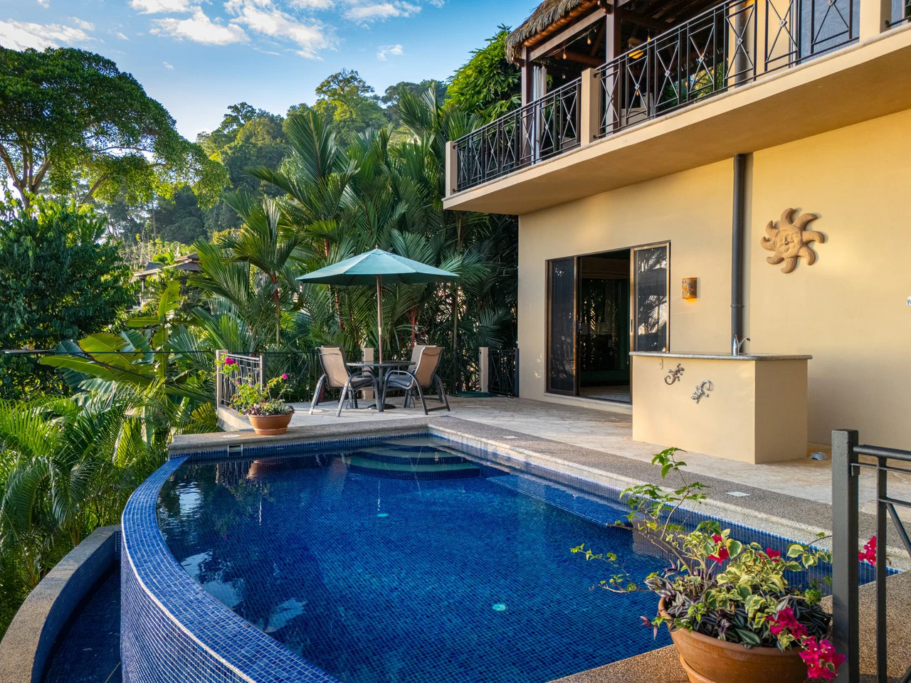 Canto Del Mar, Villa 3, Front Ridge Full Sunset Ocean and Jungle Views!: Mountain Villa For Sale in Dominicalito - Gallery image 10